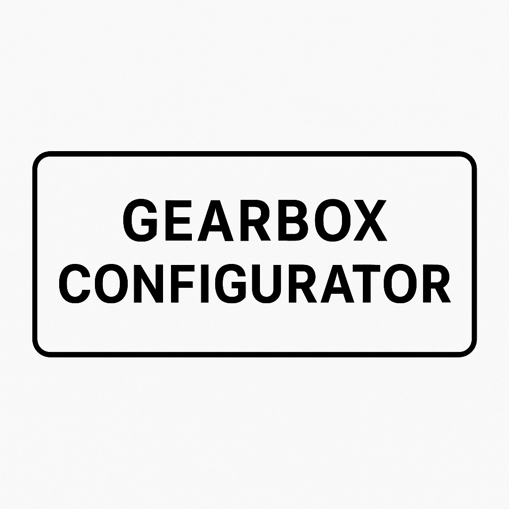 Gearbox Configurator